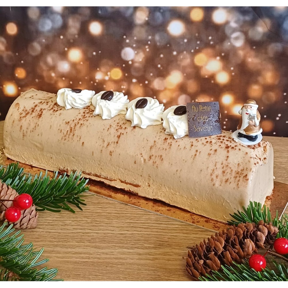 Bûche mousse - Cappuccino