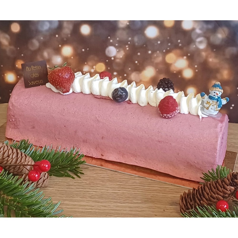 Bûche mousse - Rubis