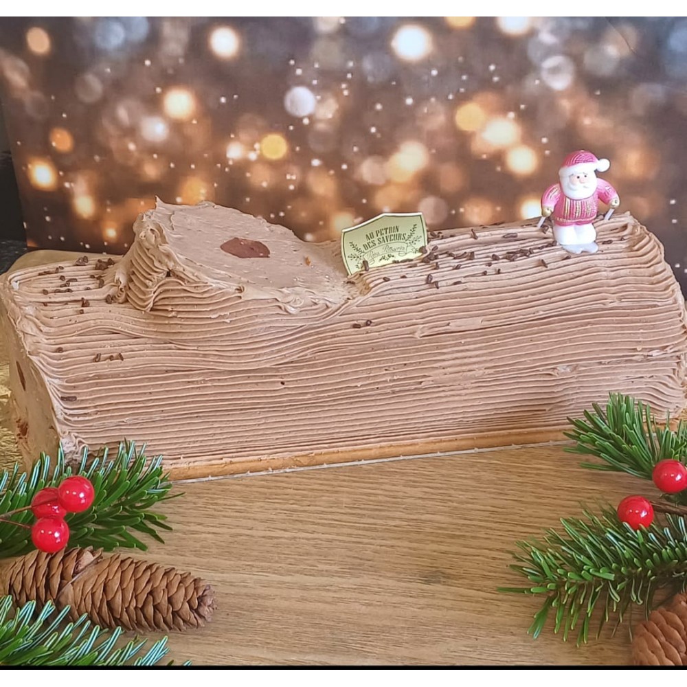 Bûche traditionnelle Chocolat